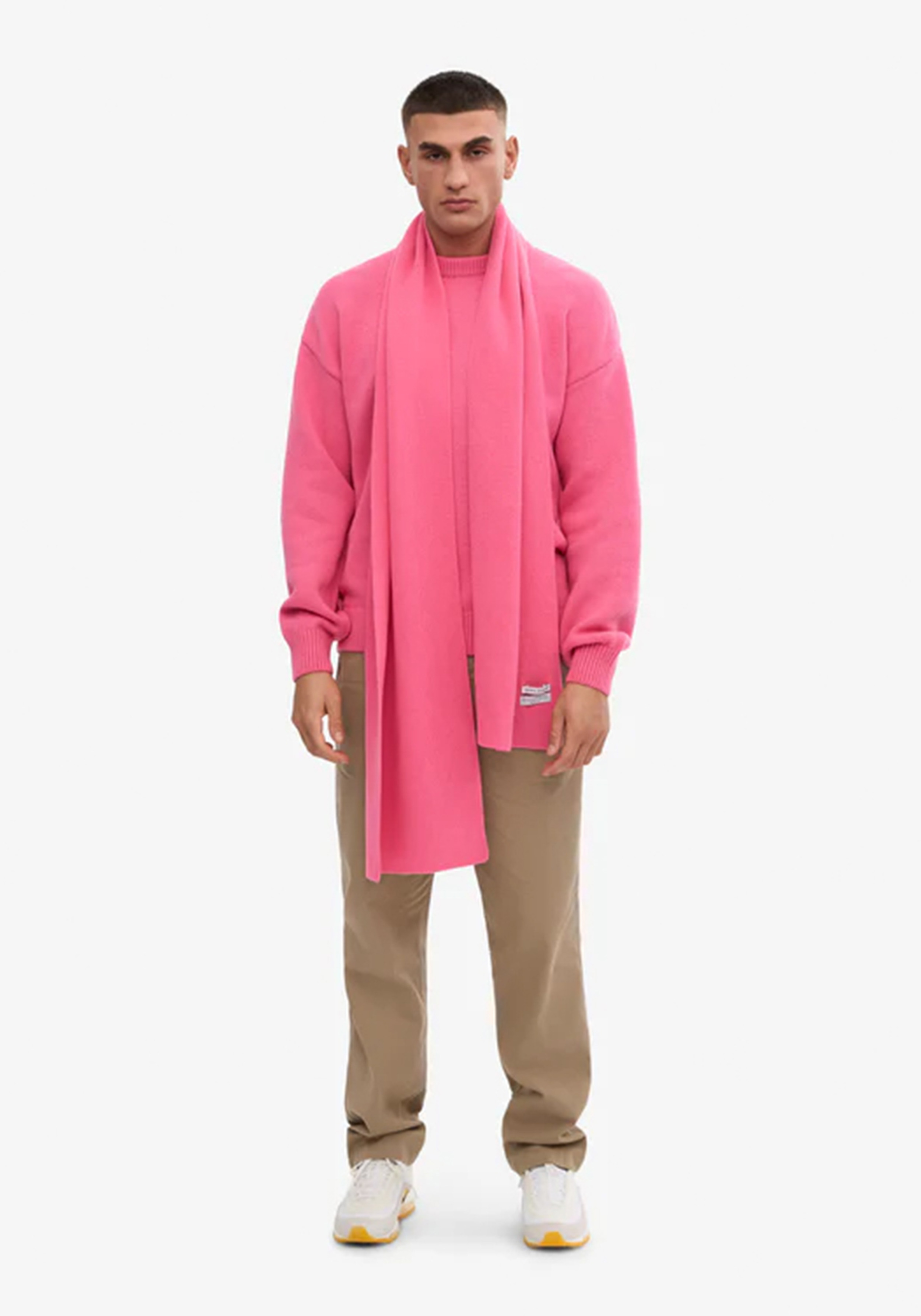 Colorful Standard Merino-Wollschal Bubblegum Pink