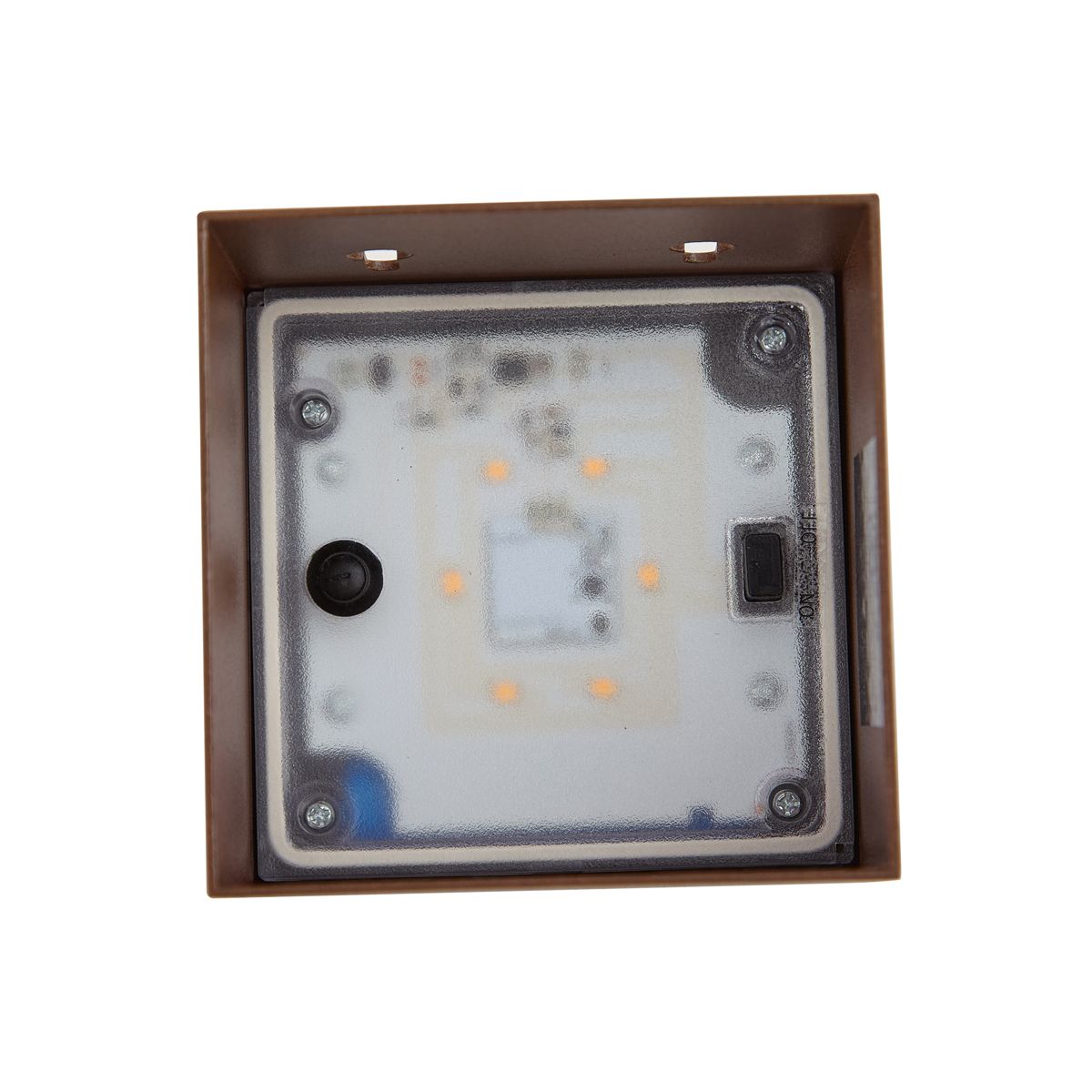 Buiten wandlamp roestbruin incl. LED IP65 met dimlicht en solar - Charlene