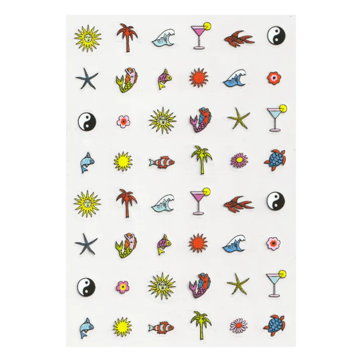 Ivine Stickers pour les ongles - Beachy