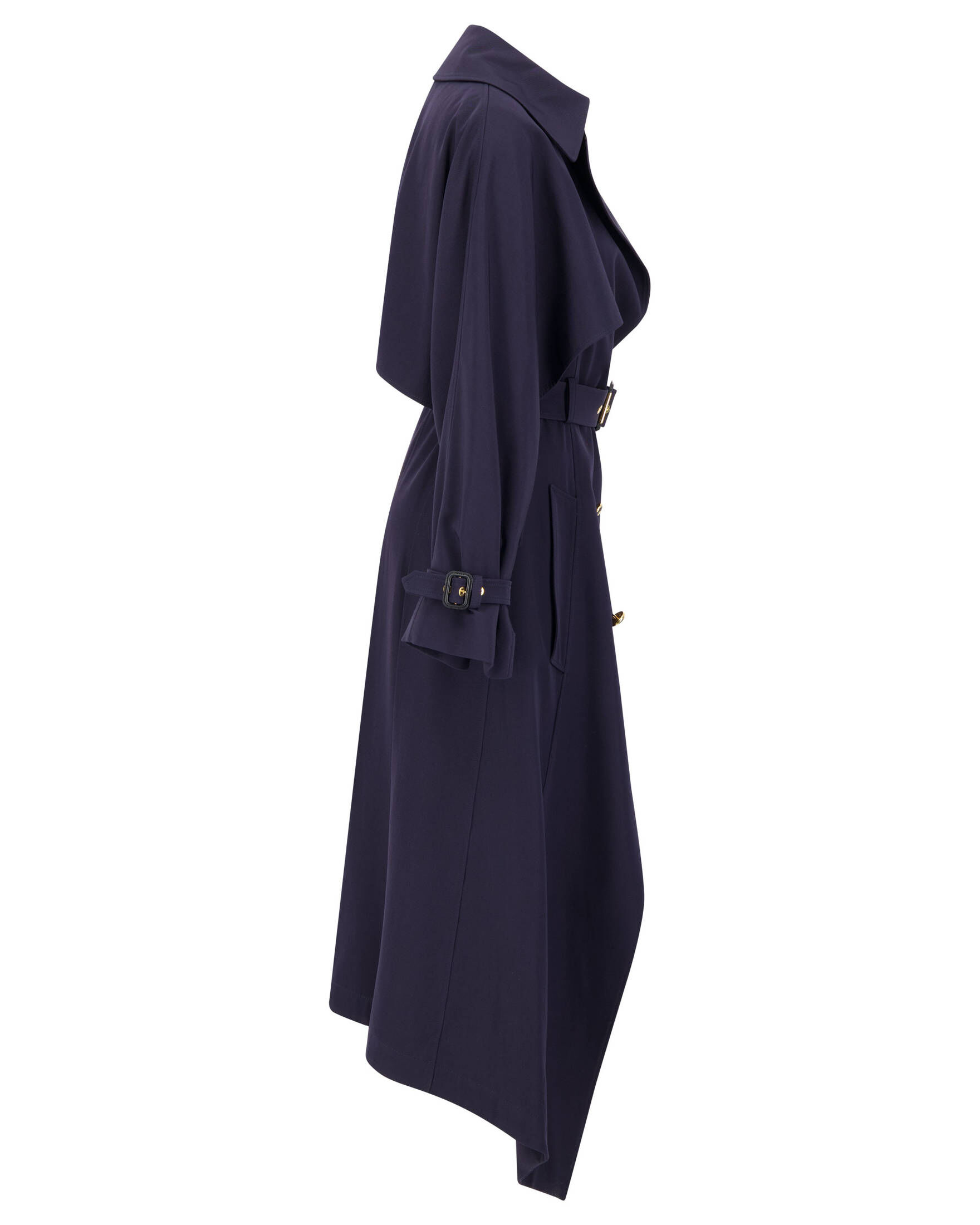 Alexander McQueen| Damen Trenchcoat mit Wolle