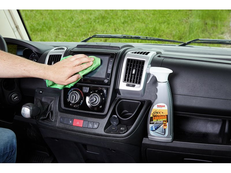 Sonax CARAVAN Glas   Acryl Reiniger, 750 ml Scheibenreiniger für Wohnmobil, Camper, Wohnwagen
