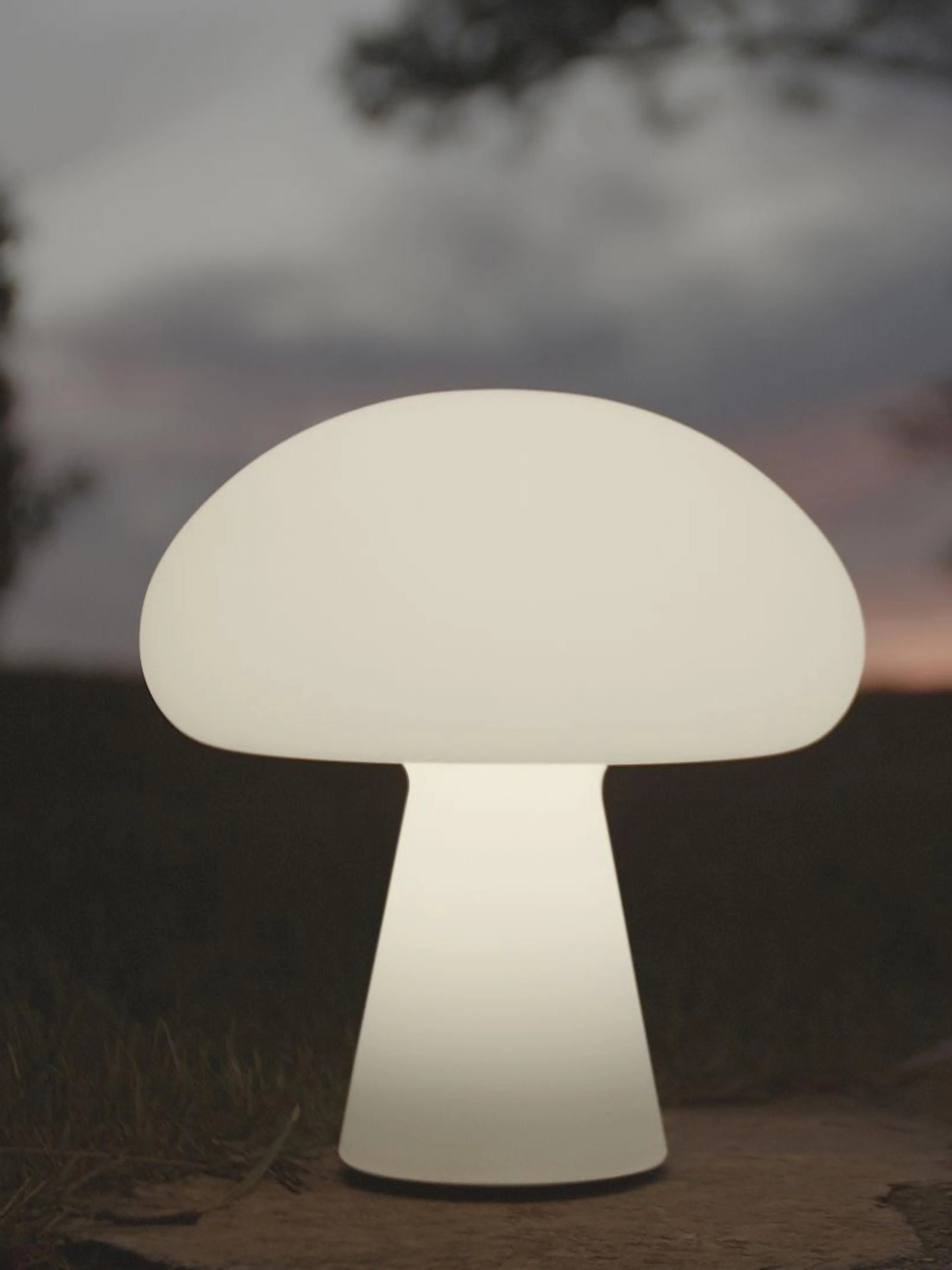 Mobiel LED-tafellamp Obello met USB-aansluiting, dimbaar