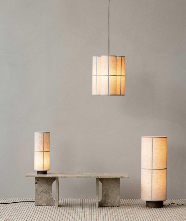 Audo Copenhagen Hashira Cluster hanglamp Ø37 Raw
