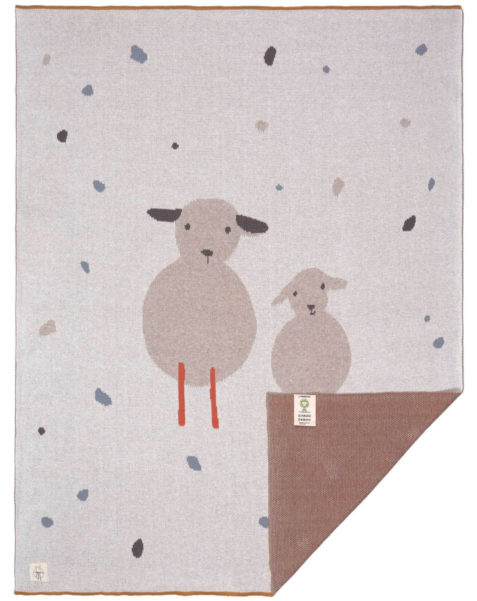 Babydecke TINY FARMER – SHEEP (75x100)