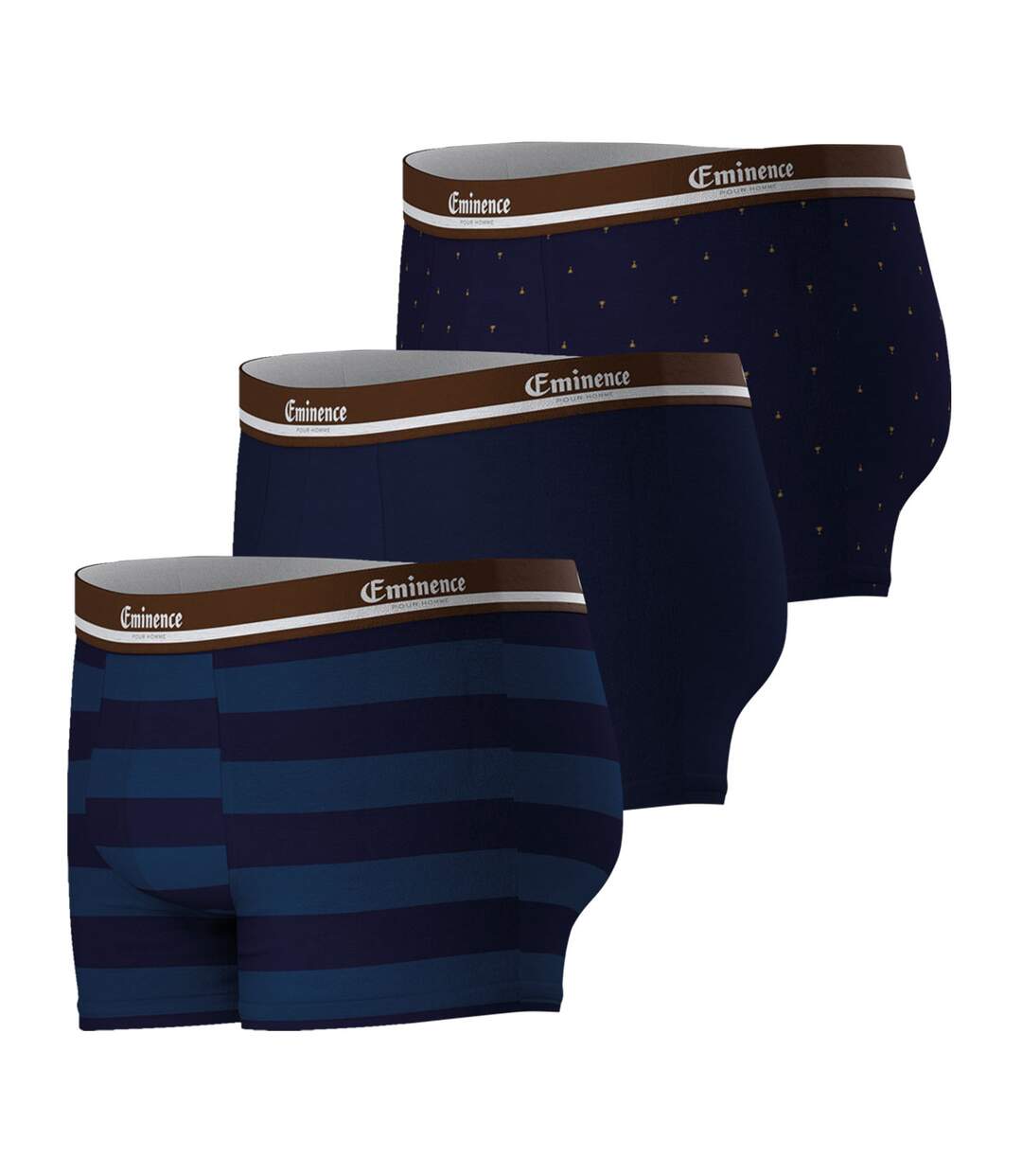 Lot de 3 boxers homme Gentleman