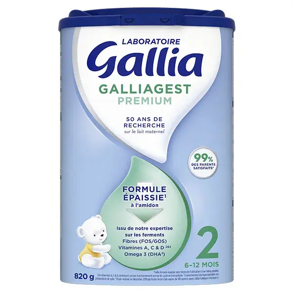 Leite Gallia Galligest Premium de 2ª Idade 820g