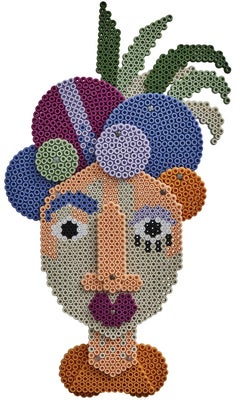 Hama Midi Perler Art Mask 6000 Stk