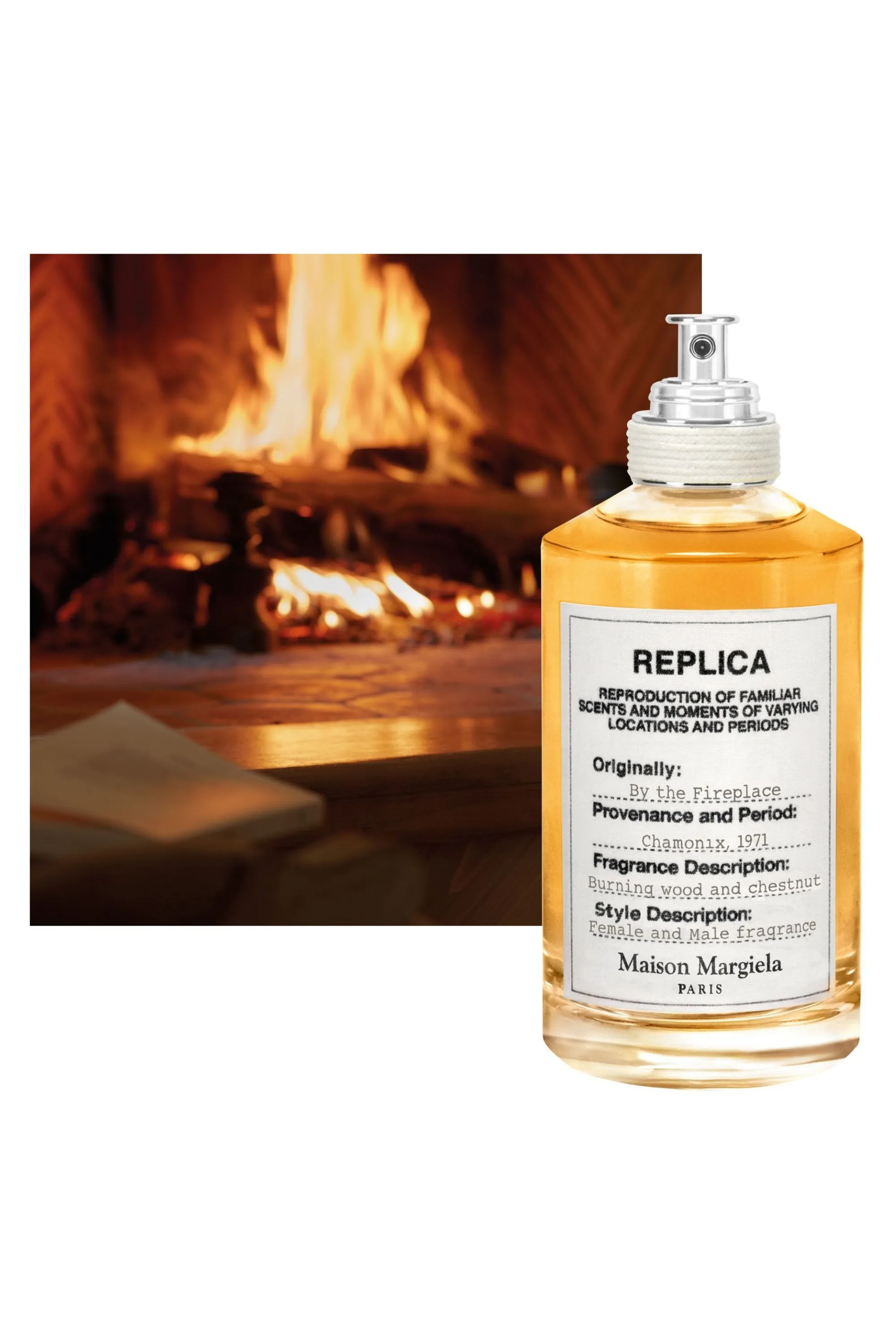 Maison Margiela REPLICA By the Fireplace Eau De Toilette Boisé-10 ml
