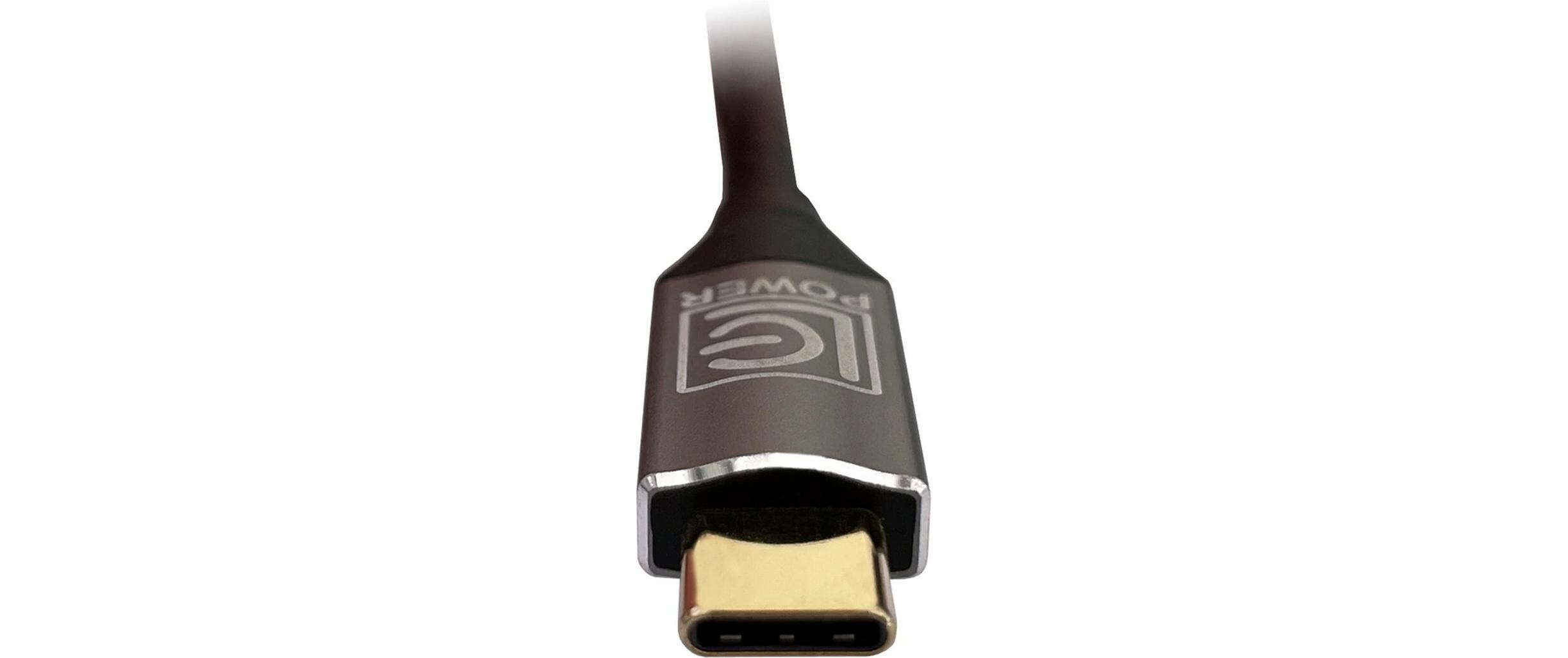 Kabel LC-C-C-DP-2M USB Type-C - DisplayPort, 2 mUSB-C-auf-DisplayPort-Kabel