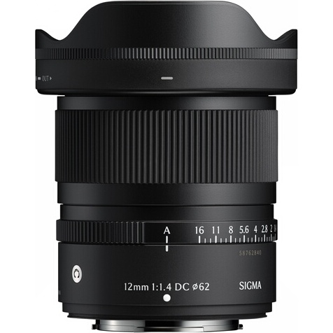 Objectif à Focale fixe Sigma 12MM F1.4 DC POUR FUJI X MOUNT CTP