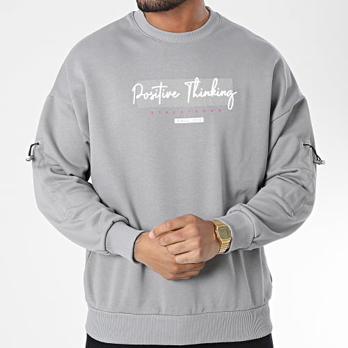 Sweat Crewneck 22-K076 Gris