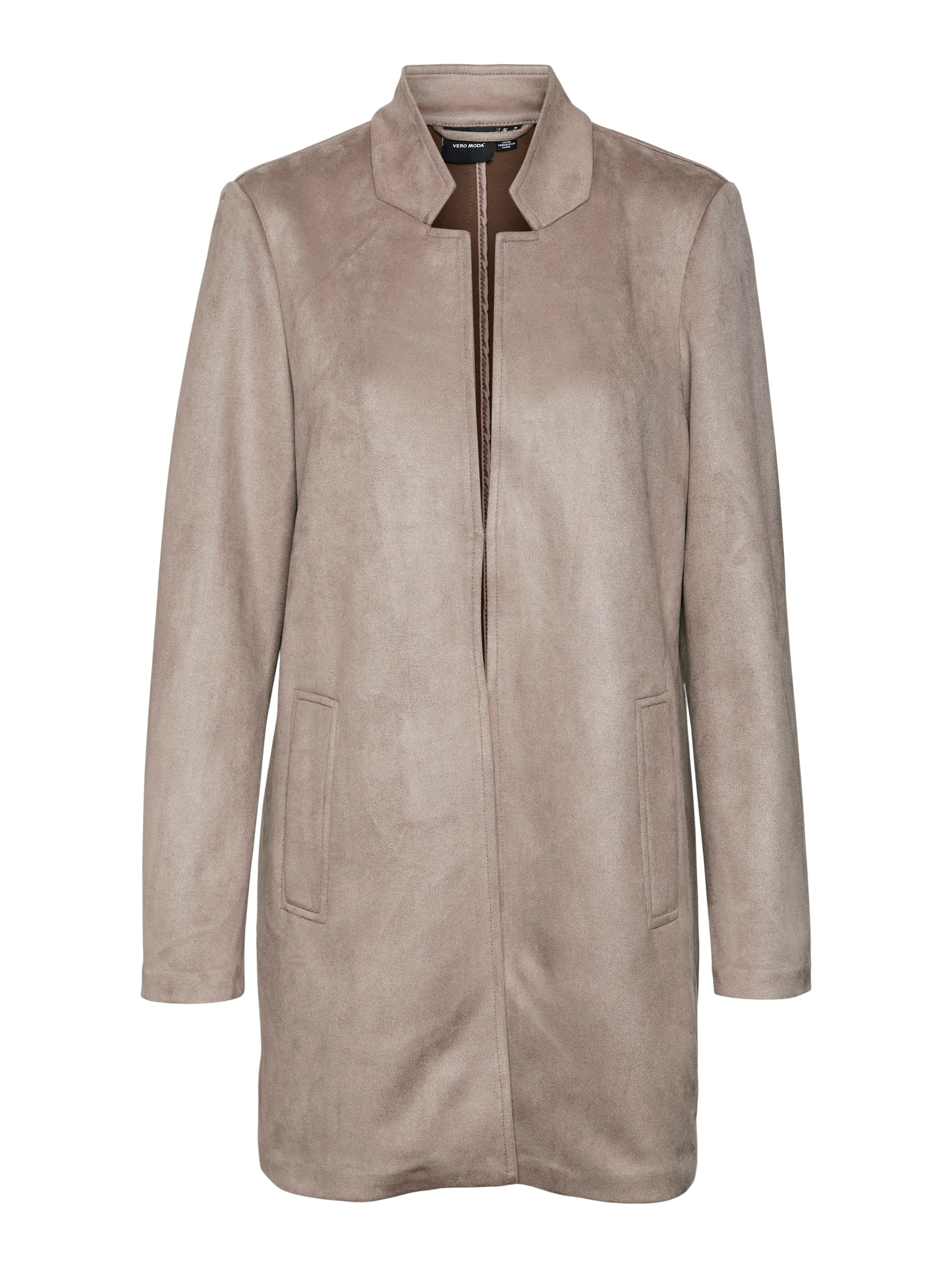 Vero Moda Langjacke »VMJOSEFREJA FAUXSUEDE JACKET BOO« ohne Kapuze