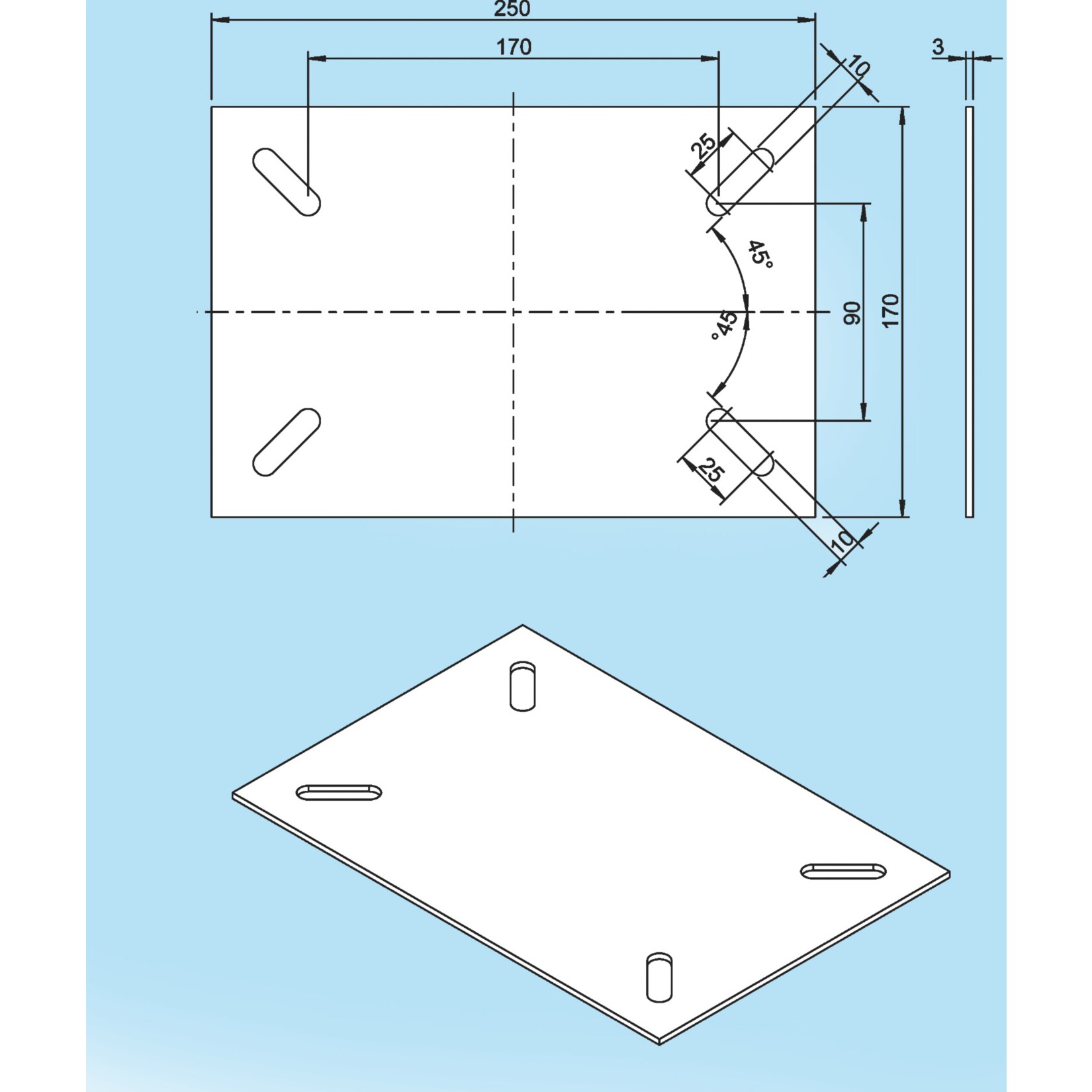 Rottner Swiss Mailbox-Adapter