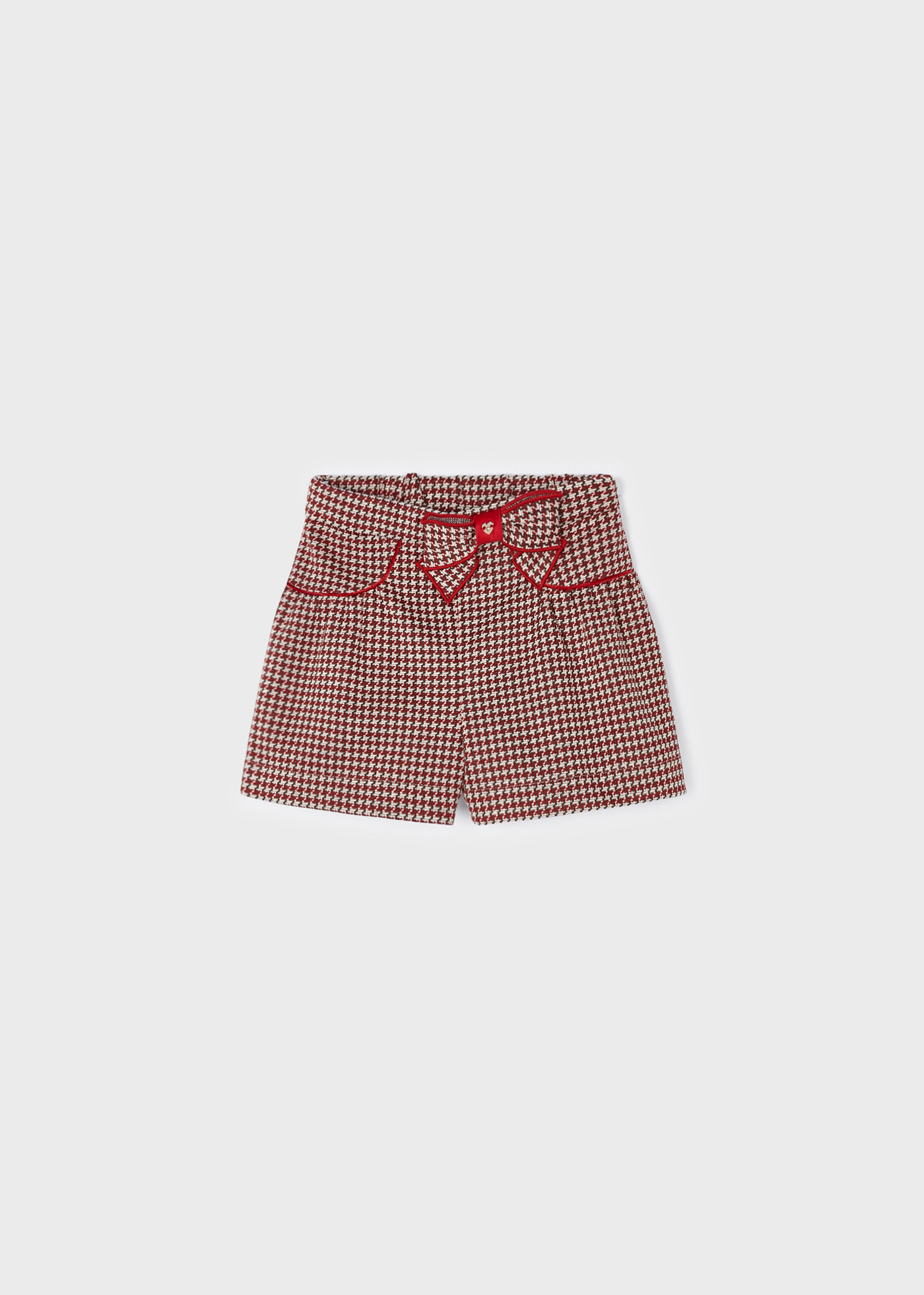 calças culote jacquard para meninas