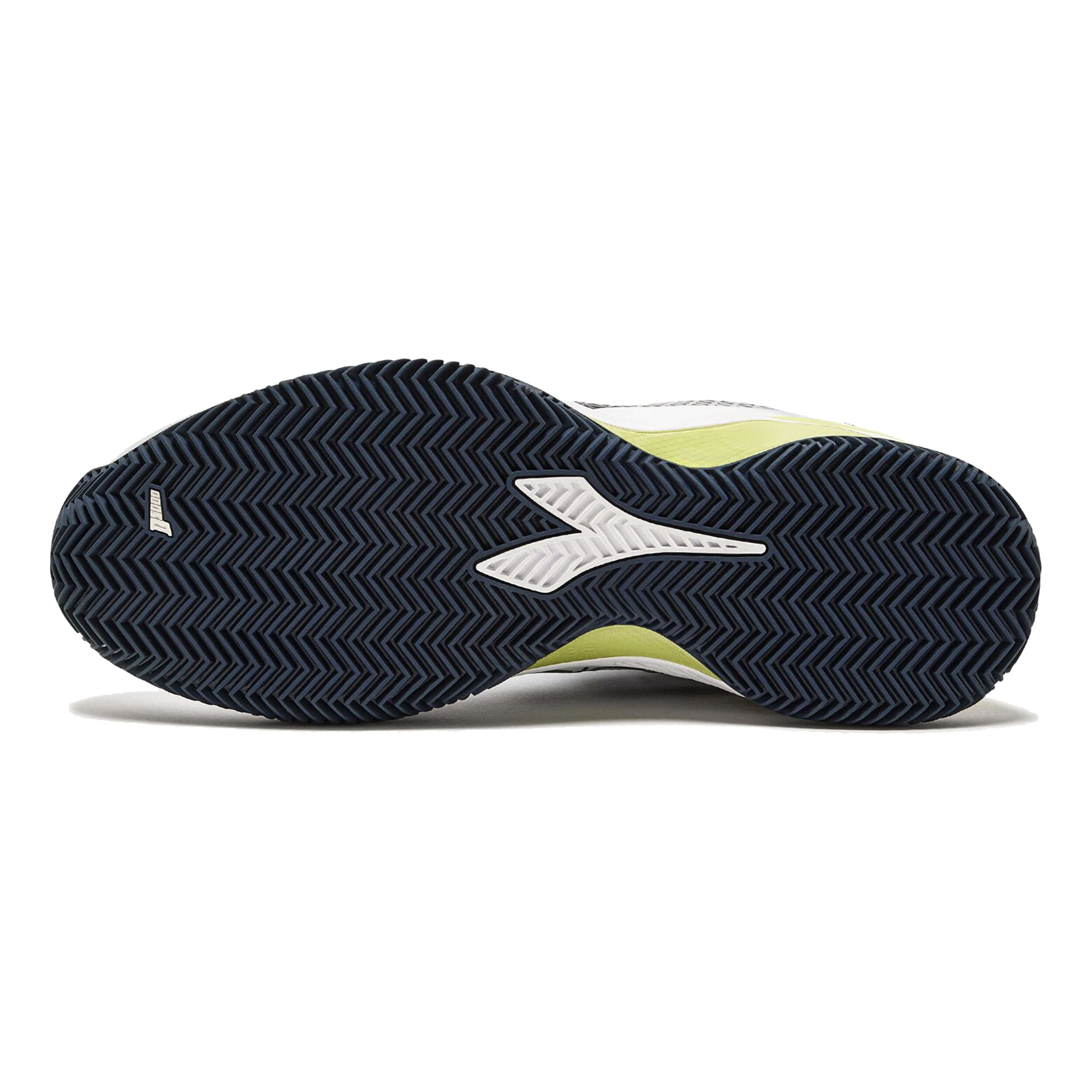 Diadora Blushield Torneo 2 Chaussure Terre Battue Hommes - Blanc , Bleu