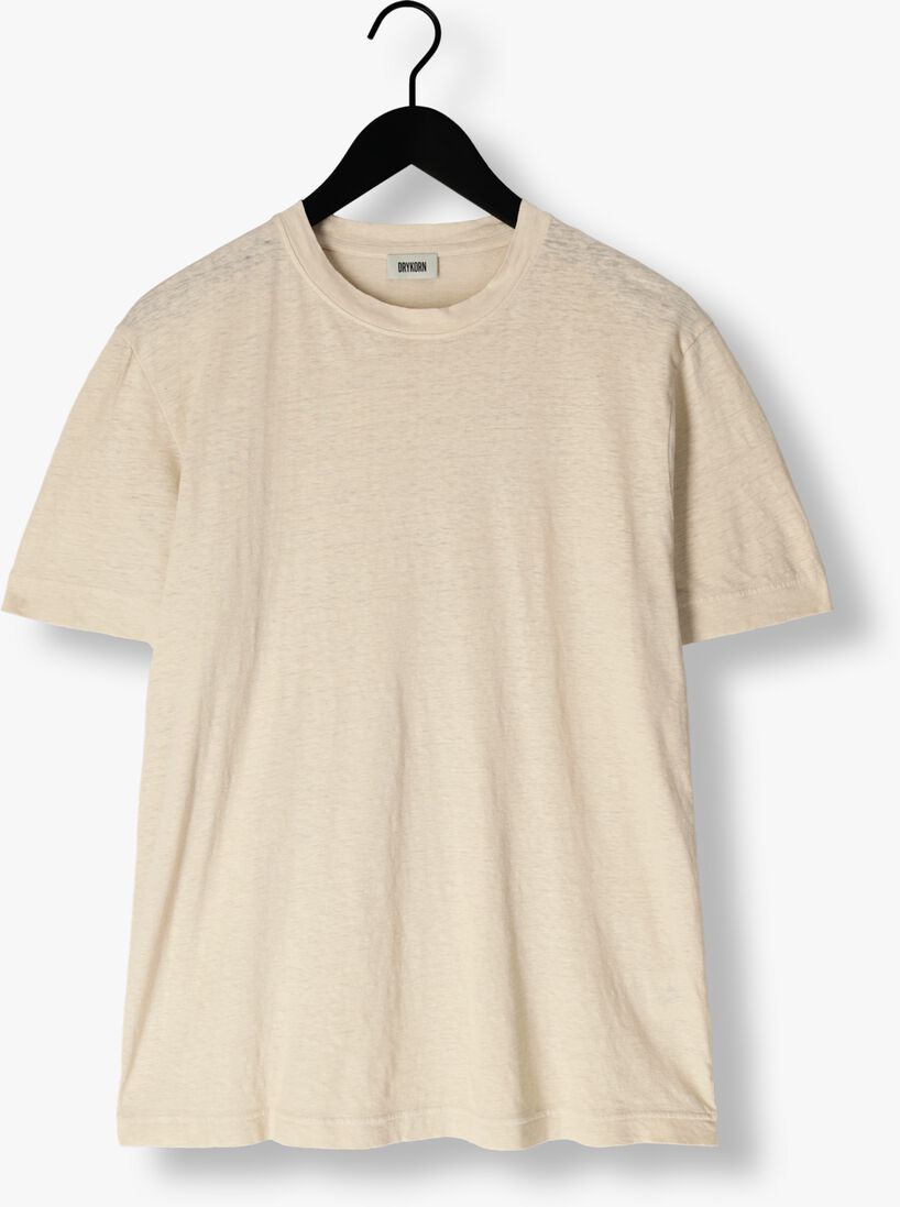 beige drykorn t-shirt raphael 520217