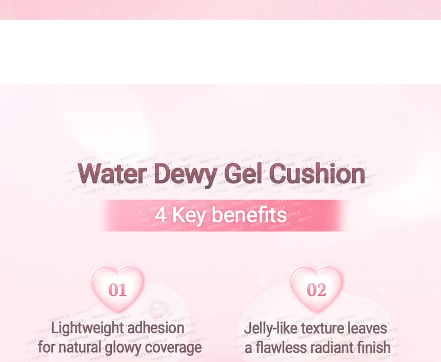dasique - Water Dewy Gel Cushion - 5 kleuren
