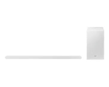 Samsung HW-S701D - S series - lydbarsystem - til hjemmebiograf - 3.1.kanal - trådløs - Bluetooth, Wi-Fi - hvid