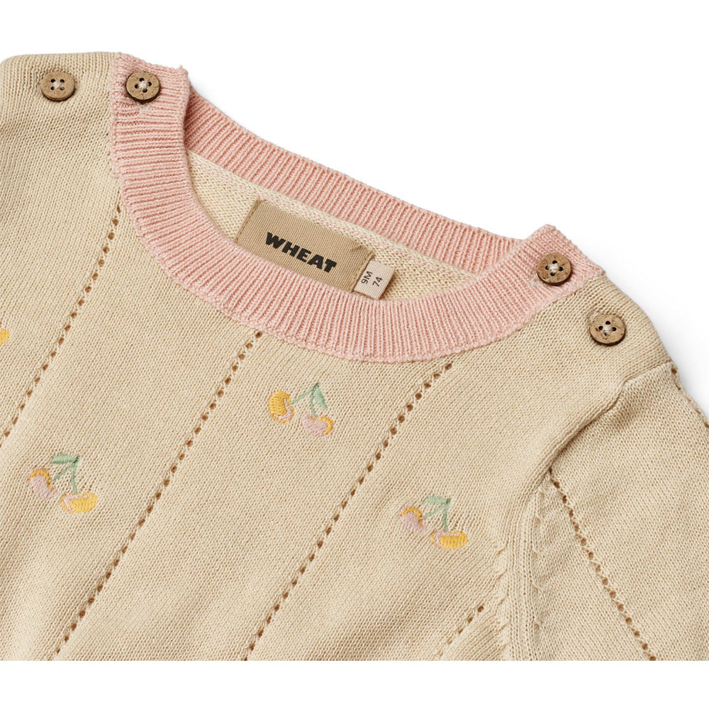 Køb Wheat Sandshell Strik T-shirt S/S Malvina