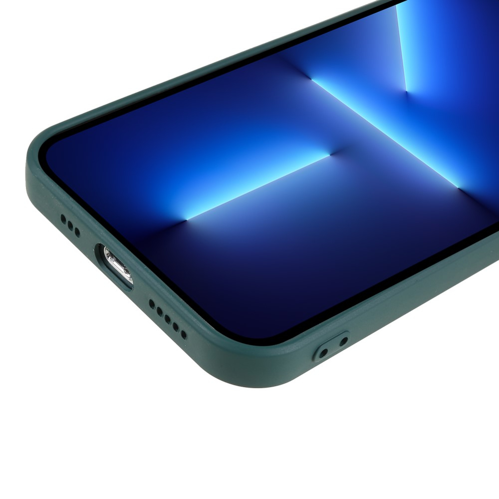 iPhone 13 Pro Gummi Case Hülle mit Kameraschutz - Petrol (Matt)