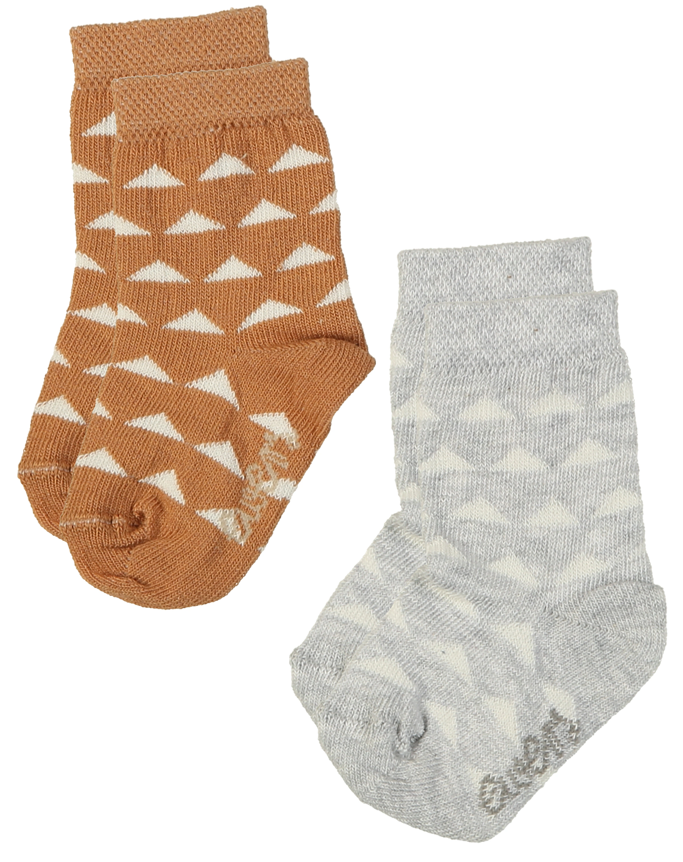 Socken ÄFFCHEN 4er-Pack in olive/navy