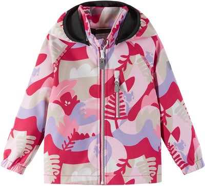 Reima Vantti Softshelljakke Mønstret, Bright Berry