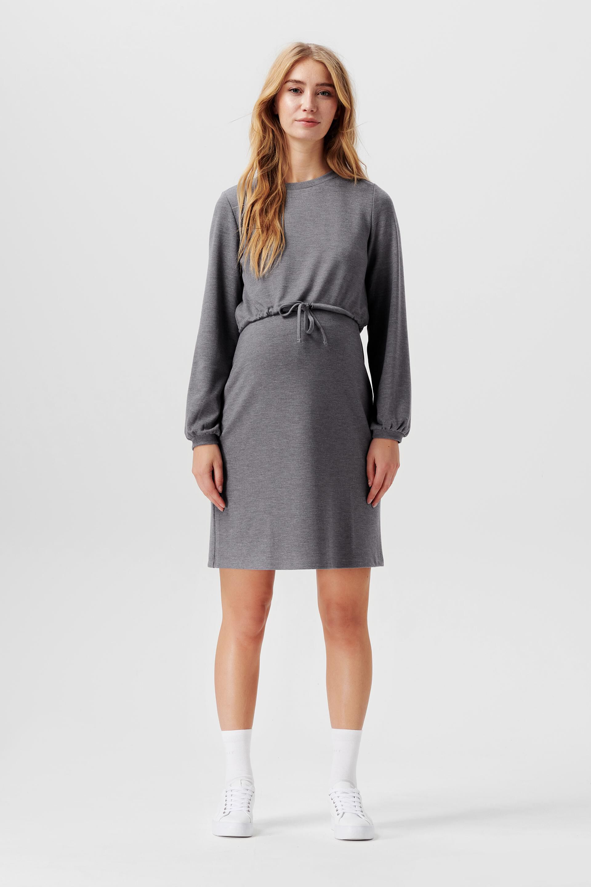 Robe en jersey à manches longues et fonction d’allaitement