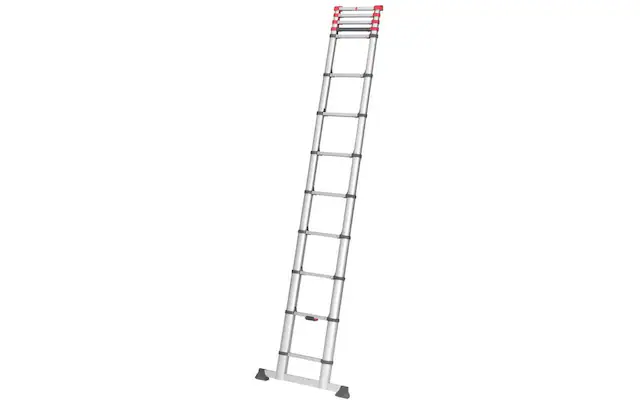 Hailo Anlegeleiter »T80 Flexline 380 13 Stufen« Aluminium Sicherheits-Teleskopleiter