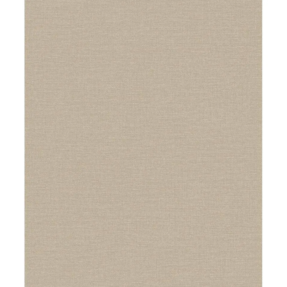 Dutch Wallcoverings Vliesbehang Linen & Textures uni - beige - 10,05m x 53cm
