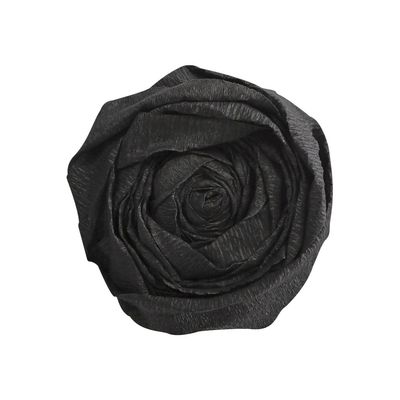 Clairefontaine Premium - Papier crépon - Rouleau 50 cm x 2,5 m - 40 g/m² - noir