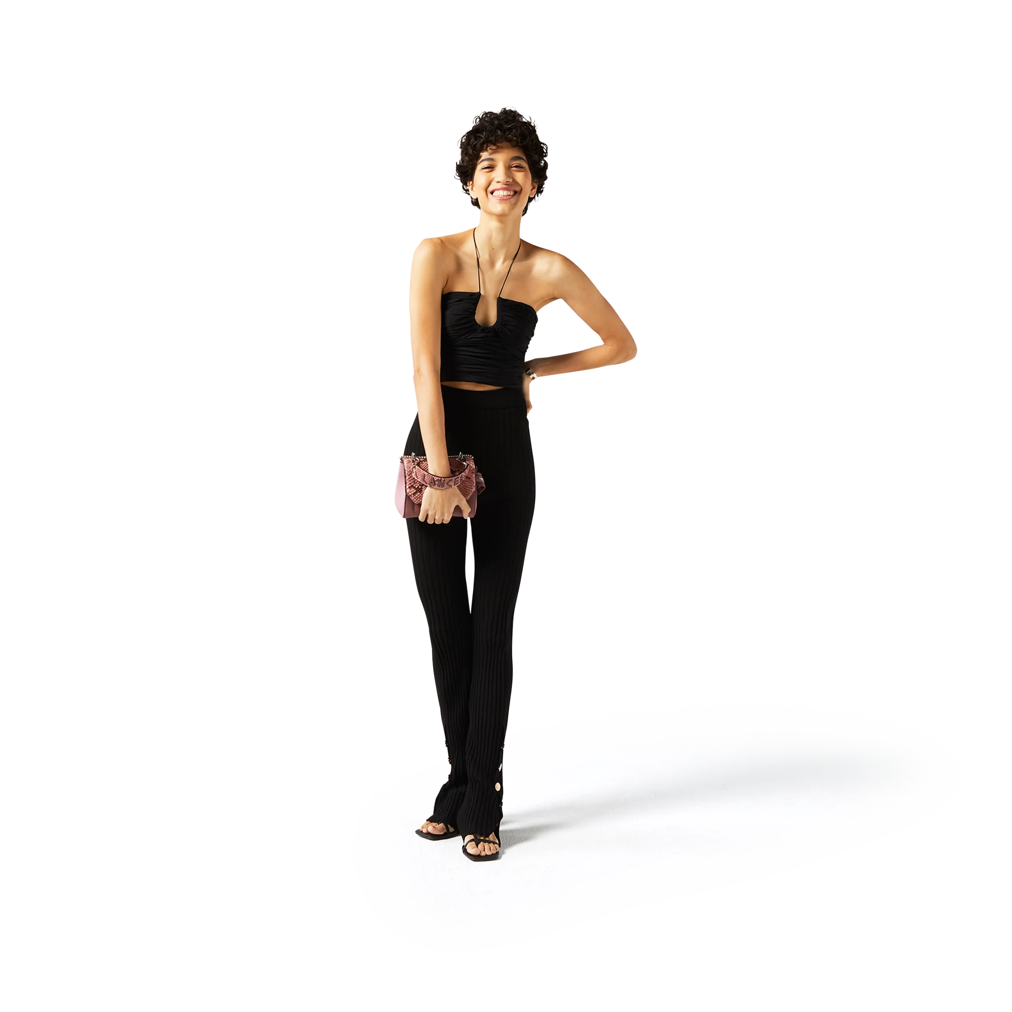 Sac rabat avec poignée  Ninon de Lancel-Multico Magnolia