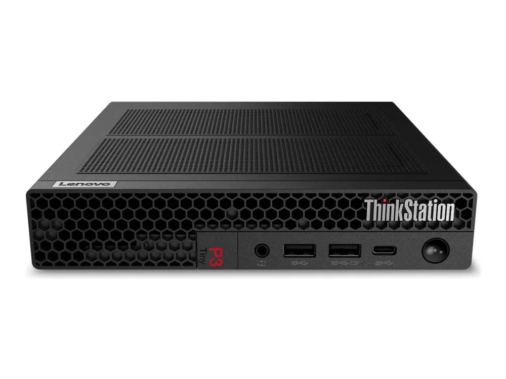 Lenovo ThinkStation P3 Tiny Gen 2 30K5 - Lille Core Ultra 9 285 / op til 5.6 GHz - vPro Enterprise - RAM 32 GB - SSD 512 GB - Intel Graphics - Gigabit Ethernet, IEEE 802.11ax (Wi-Fi 6), Bluetooth 5.4, IEEE 802.11be (Wi-Fi 7) - Win 11 Pro - skærm: ing