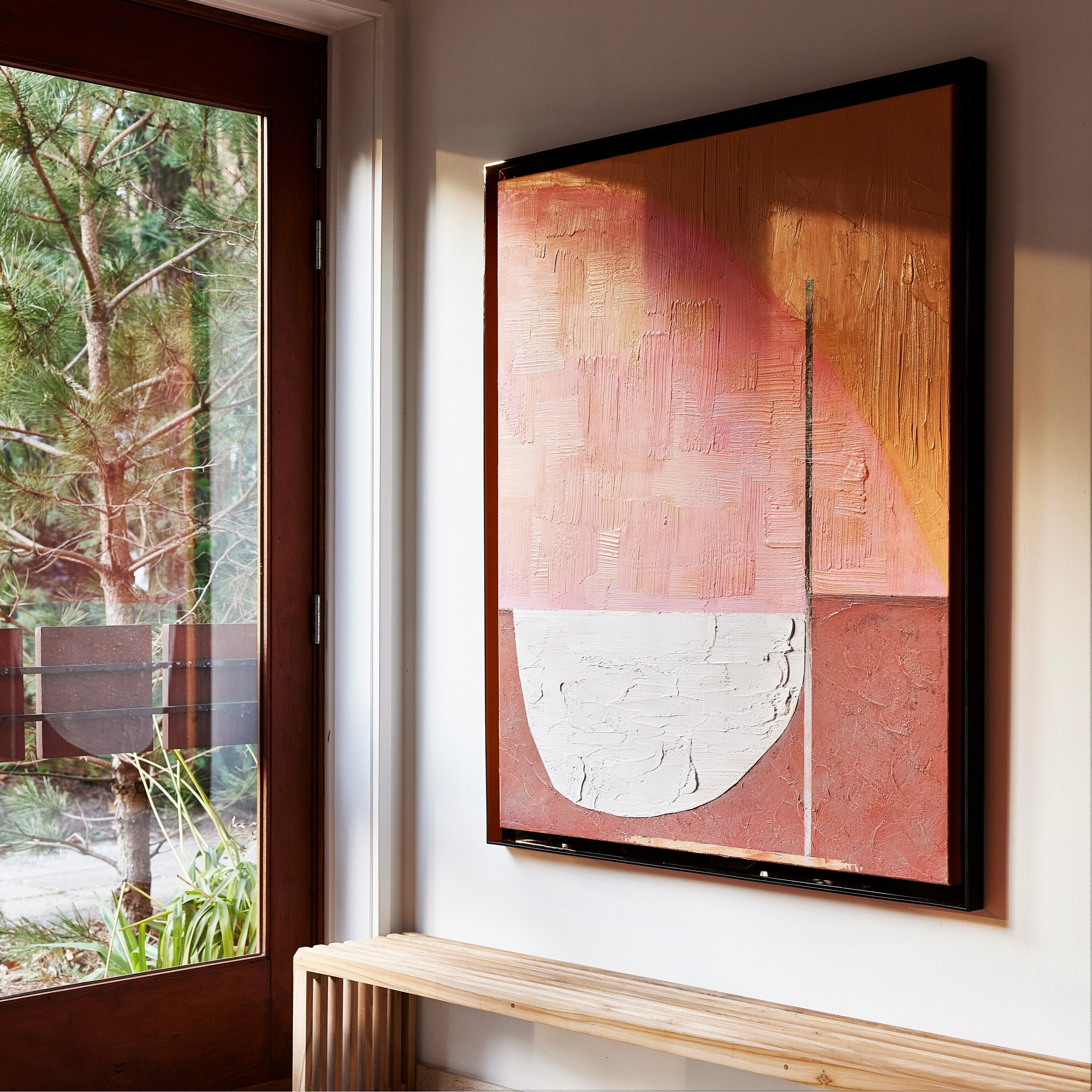 HKliving Roseate Hues Schilderij