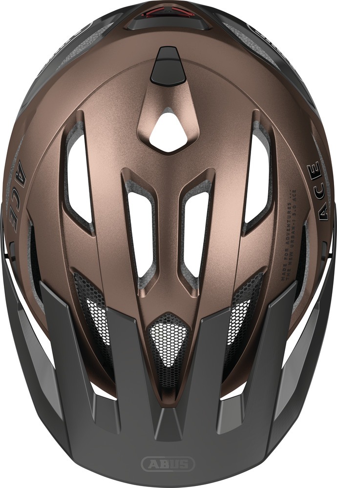 ABUS Urban-I 3.0 ACE cykelhjelm Metallic Copper