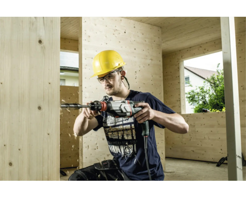 Metabo UHE 2660-2 Quick Set boor- en beitelhamer inclusief verwisselbare boorkop en 10-delige SDS-plus boor-/beitelset.