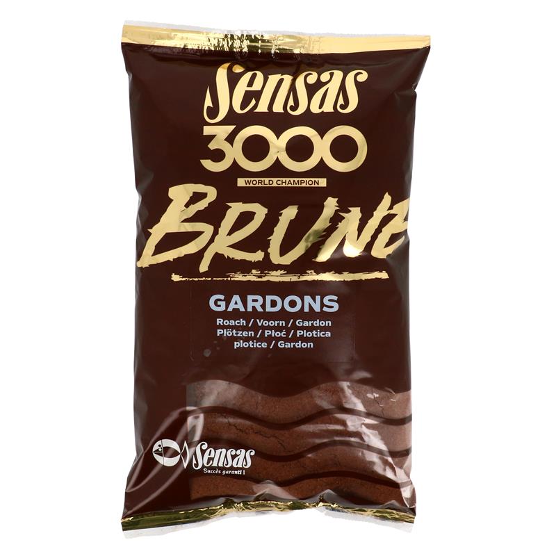 Amorce Sensas 3000 Brune Gardon - 1Kg