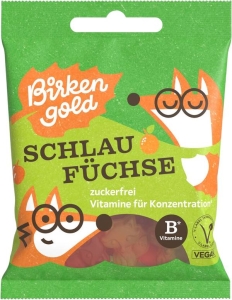 Birkengold Schlaufüchse Gummibärchen, 50 g