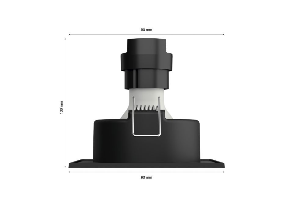 Philips Hue - Centura Hue Recessed Squared White & Color Ambiance - White