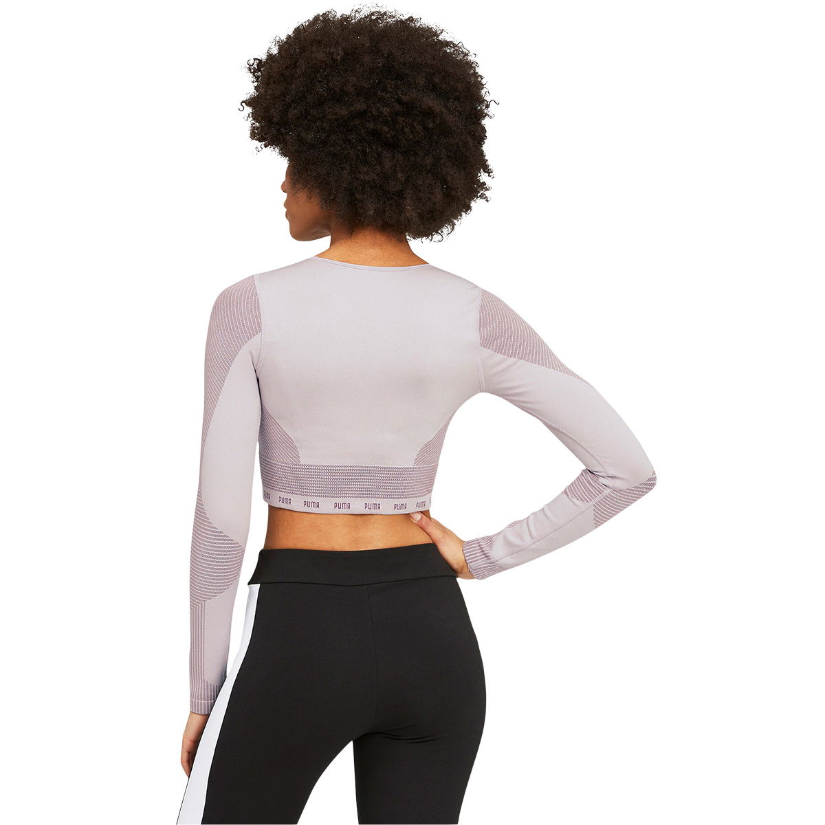 Puma FormKnit Seamless Langærmet Crop Top Dame