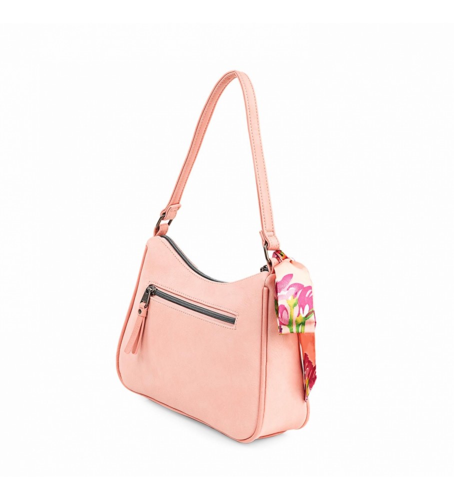 Bolsa de ombro Lois Casual 310769 rosa - 26x18x7cm -