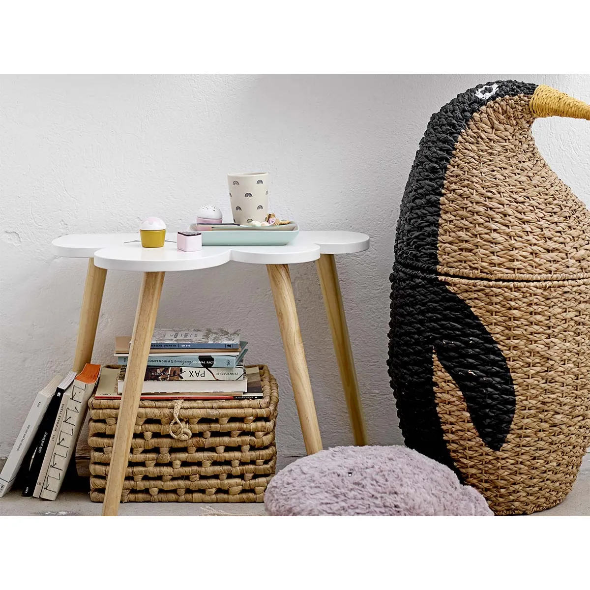 Bloomingville Panier Pingouin