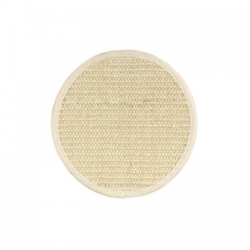 Almofada redonda Catit Vesper em sisal, bege