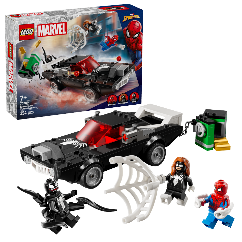 LEGO - Super Heroes - Spider-Man mod Venom Muskelbil (76309)