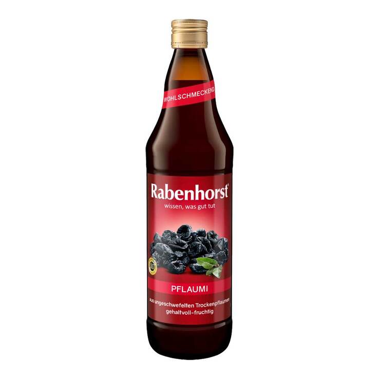 Rabenhorst Pflaumi Trockenpflaume Saft, 700 ml