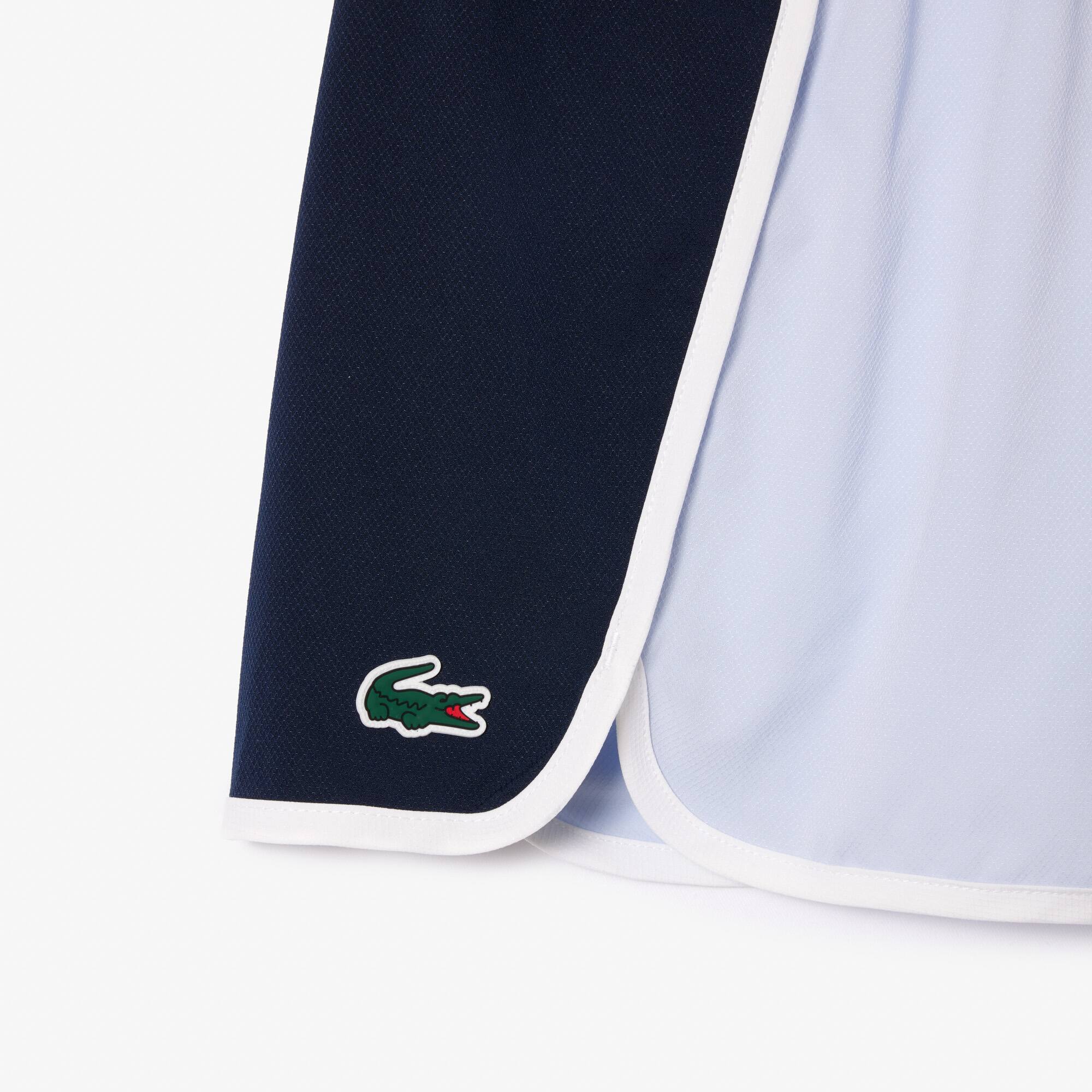 Short Sport color-block Ultra-Dry stretch Shorts - Bleu - Lacoste - Femme