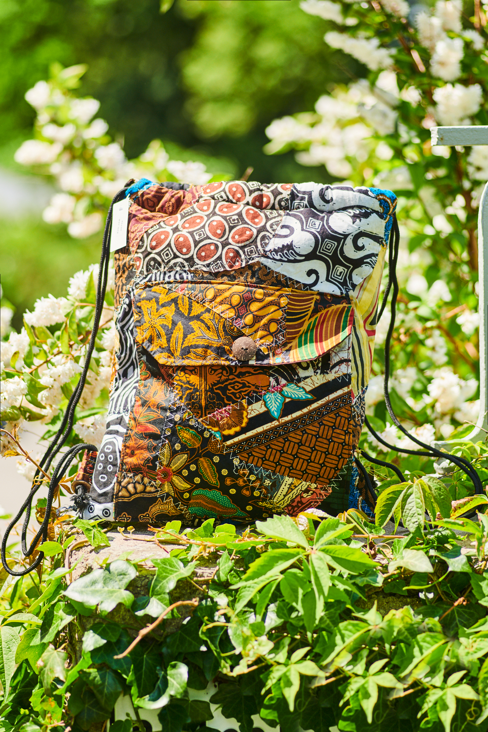 Patchwork Rucksack, multicolor, H 35 cm, B 25 cm, L 14 cm günstig bestellen