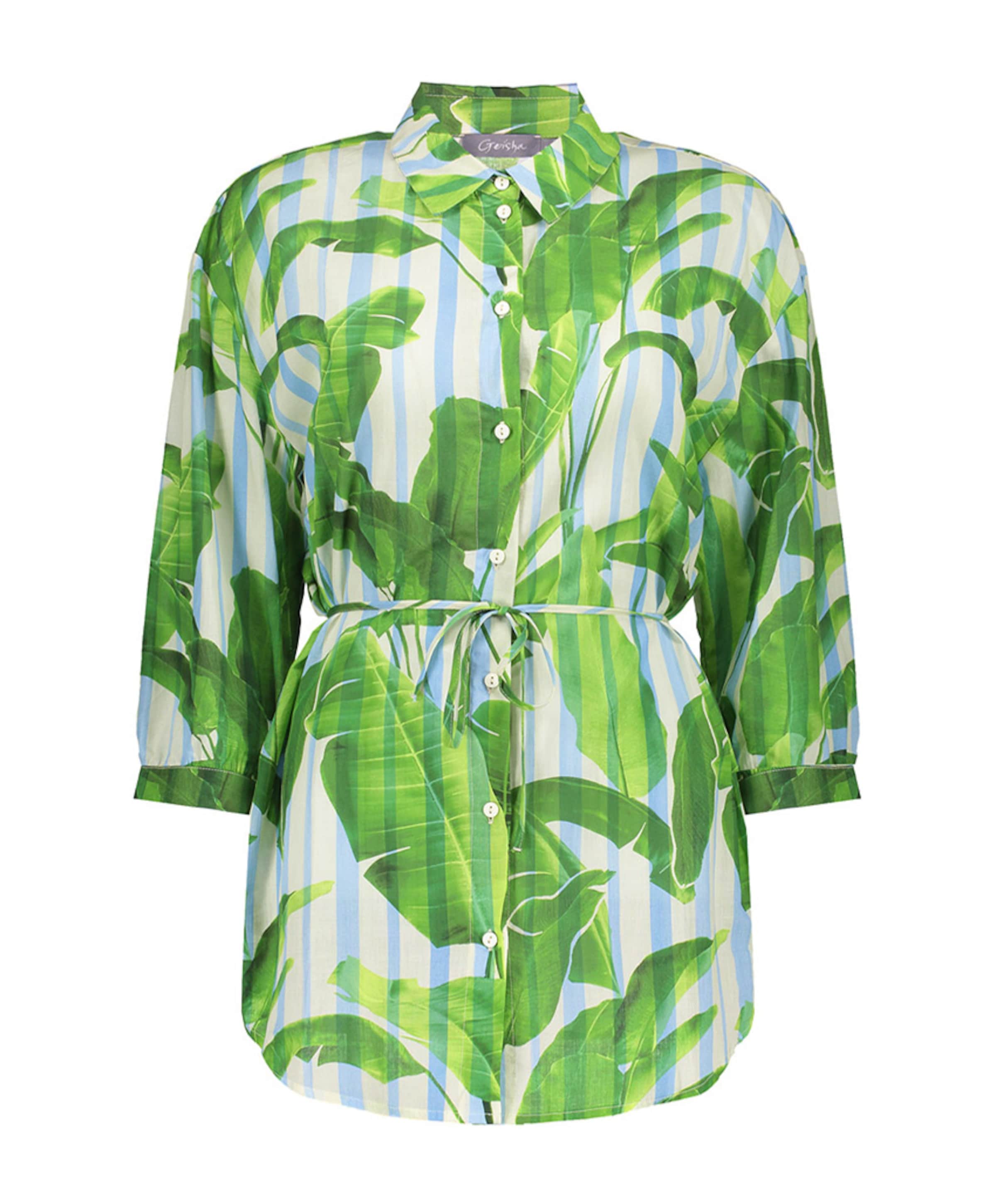 Geisha Dames blouse groen