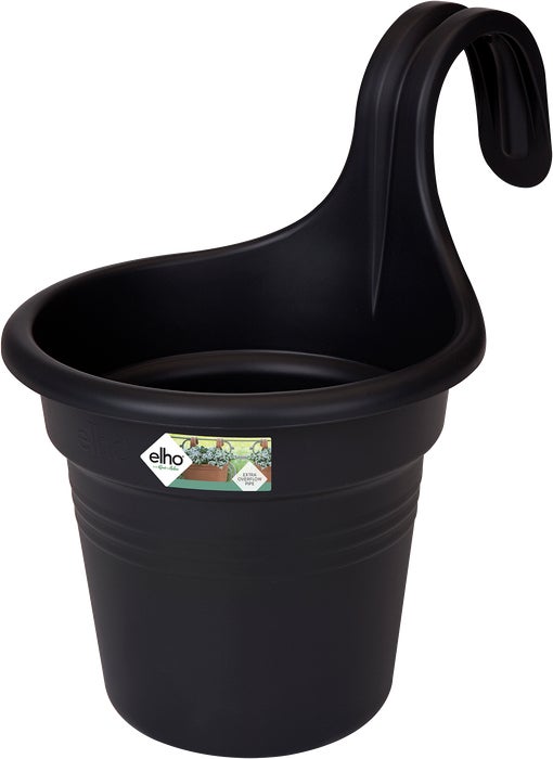 Elho balkonbak Green Basics zwart D 18 H 25,5 cm