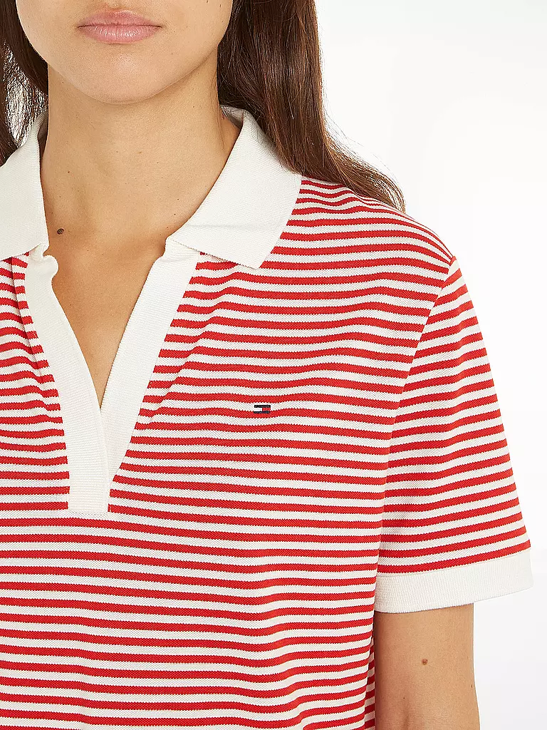 TOMMY HILFIGER Poloshirt  rot