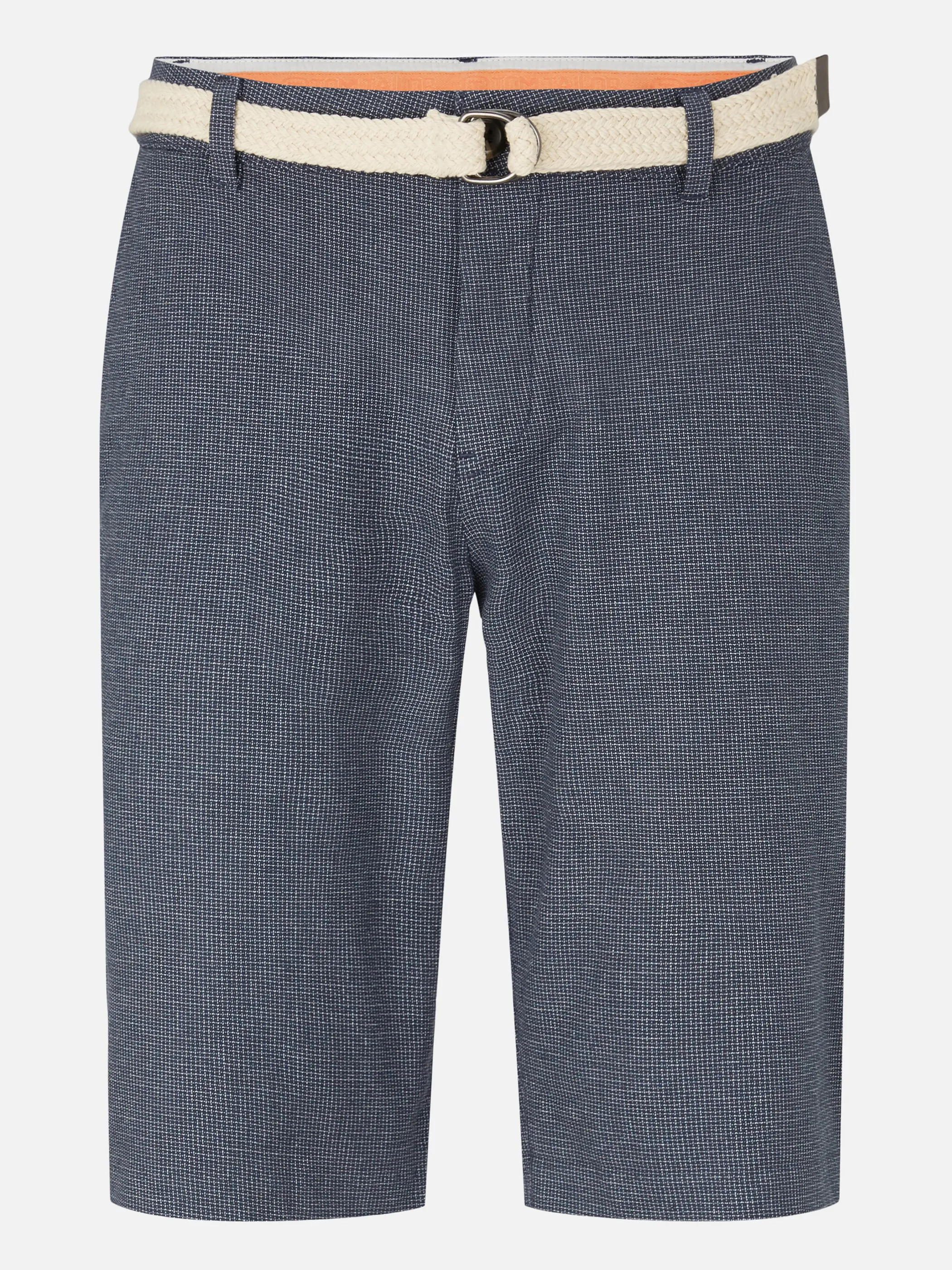Herren Chino Bermuda mit Minimalprint